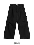 Heaven Wide Carpenter Cotton Pants