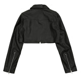 Crop Single Rider Jacket