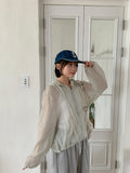 Gendio Summer Dot Hood Wind Jumper