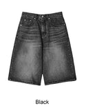 Benen Washed Bermuda Denim Pants