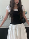Rabu Midi Flare Banding Skirt