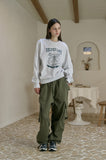 Velvet Lace Sweatshirt