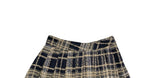 Alice Wool Check Pleated Skirt