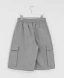 [unisex] Mugenz Nylon Banding Cargo Bermuda Pants