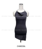 Unbalance Drape Long Sleeveless
