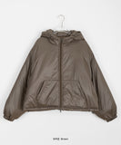 Coveney Glossy Hood Padding Jumper