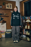 Digging Block Raglan Hoodie