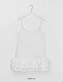 Tokimo Ribbed Tiered Sleeveless Layered One Piece