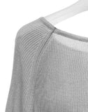 Raglan summer knitwear