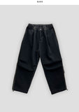 Bitter Color Sheme Stitching Balloon Pants