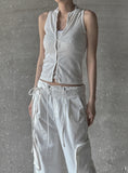 Miru Two Way Button Sleeveless