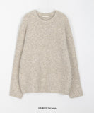 Ramuse hairy wool mix color knit