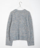 Migend Hairy Wool Crop Knit