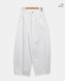 Sweden Curved Cotton Pants