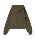 Bellos Camo Hood Zip-Up