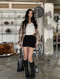 Della Ribbon Layered Skirt Pants