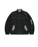 CHECK HARRINGTTON JACKET