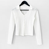 Riette Collar V-neck Blouse