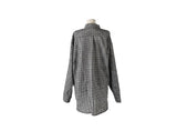 Aseun Wrinkle Loose Check Shirt