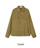 Kuz Herringbone Suede Shirt