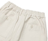 Span banding cotton shorts