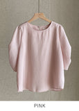 Veruna Shirring Puff Blouse