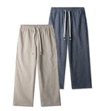 Summer Stripe Wide Pants