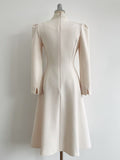 Roselle Tie Color Matching Flare One Piece