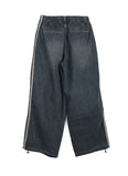 Menver Track Banding Denim Pants
