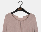 Rippon Frill Tiered Strap Round Long Sleeve T-Shirt
