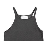 Rhea Pigment Zipper Sleeveless