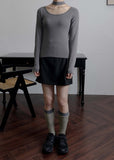 TIE NECK LONG SLEEVE