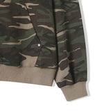 Maison Camo Printing Hood Zip-Up
