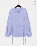 Peden Stripe Side Strap Shirt