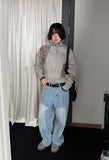 FLOWER PANEL HIGH-NECK JUMPER