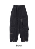 Kens zipper cargo denim pants