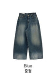 Fluffy Brush Over Denim