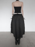 Tuvella Shirred Balloon Skirt