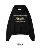 Heads Eagle Print Hoodie