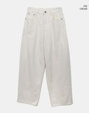 Mea Back Cut Wide Long Pants