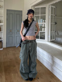 Reno D ring Color Dyeing Cargo Pants