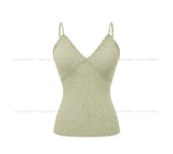 Roen Ribbed Lace With Cup Sleeveless
