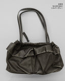 washing pocket side zipper shoulder bag