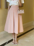Joy Banding Flare Long Skirt
