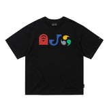 [PBA] AJO Pictogram Nylon Applique T-Shirt