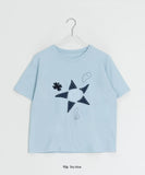[BAONHAUS] Coronin Patch Short Sleeve Tee