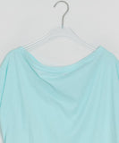 Lanka Two-Way Shoulder Loose Fit Short Sleeve Tee