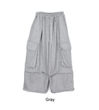 Nence Big Cargo Brushed Balloon Pants