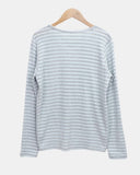 UN UV-Neck Striped Long-Sleeve T-Shirt