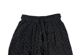 Ser Flower Wide Banding Long Pants